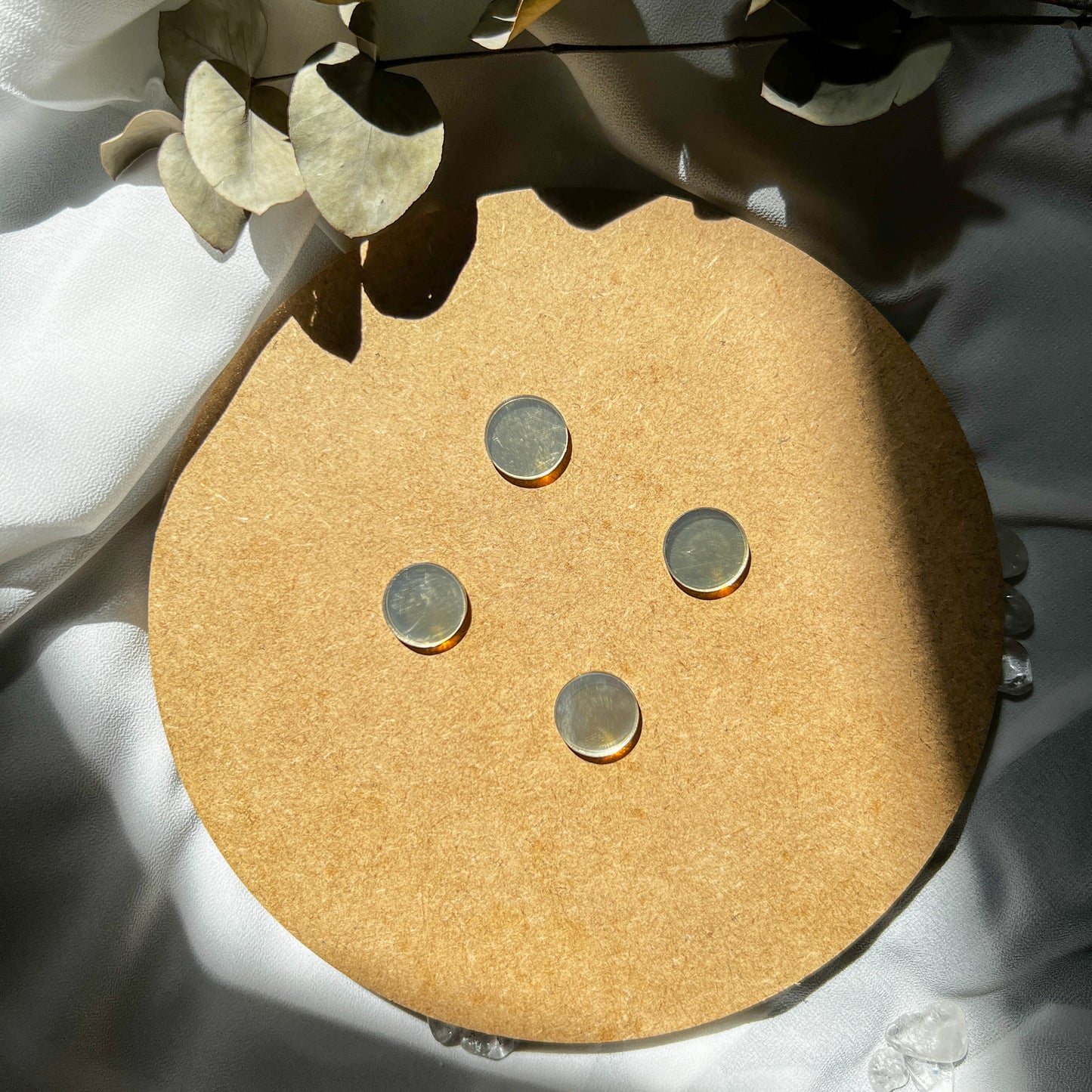 DOTS I 1CM GOLD I 4 PSC